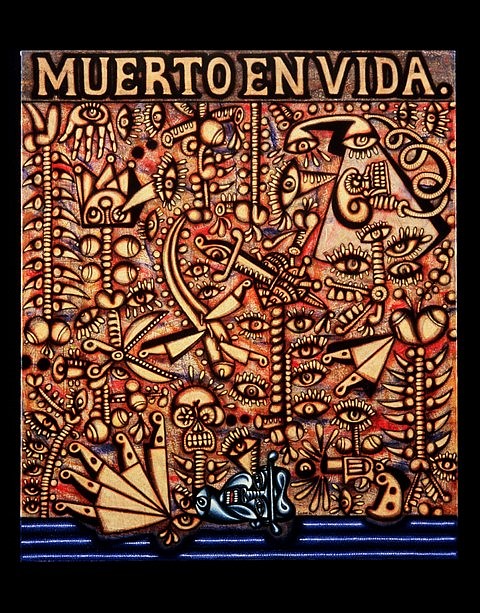 Carlos Luna
Muerto en Vida, 2004
oil on canvas, 40 x 47 in.