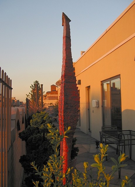 Ayano Ohmi
Sun Totem, 2004
clay, 80 in.