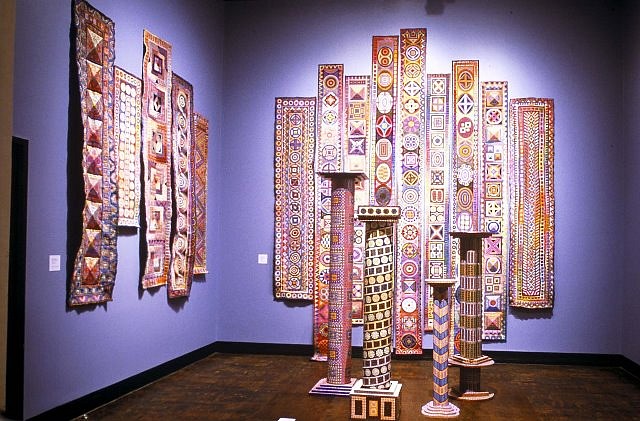 Liz Quisgard
Columns and Wallhangings, 2003
Frist Center for Visual Arts, Nashville, TN