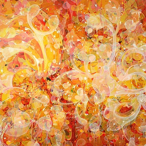 Aurora Robson
Shebang, 2007
oil on panel, 36 x 36 in.