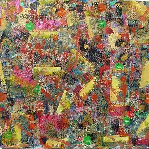 Linda Sgoluppi
Terra, 2006
acrylic on canvas, 150 x 150 cm