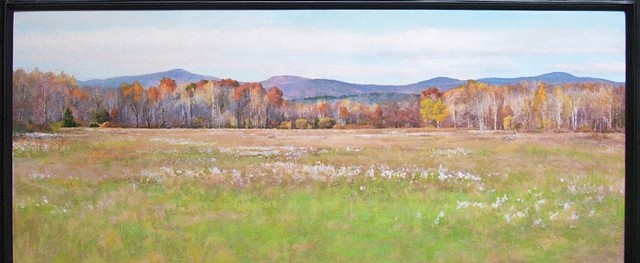 Midge Stires
Catskills View Toward Windham, N.Y., 2008
acrylic, 16 x 32 in.