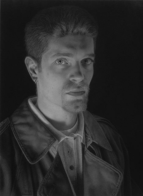 Bill Vuksanovich
Young Man with an Earring, 2001
pencil on arches h.p. watercolor paper, 27 7/8 x 20 3/4 in.
