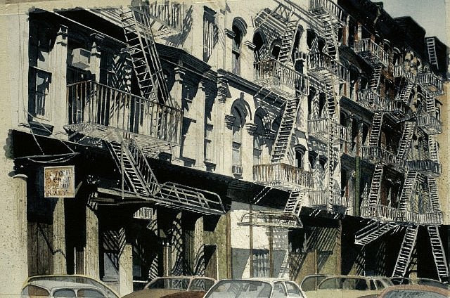 Sandra Walker
Mott St
12 x 16 in.