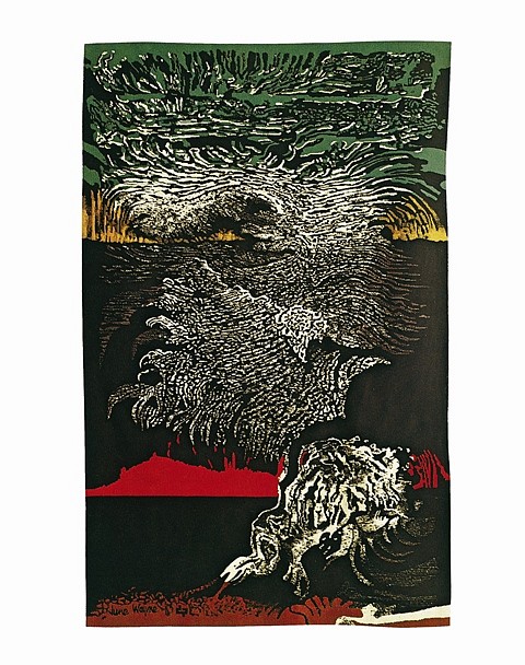June Wayne
At Last A Thousand, 1972
hand-woven tapestry, 86 5/8 x 110 1/3 in.