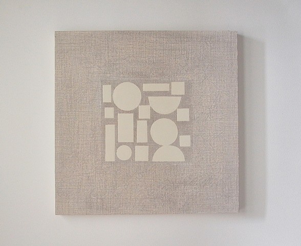 Eriko Yamanaka
Untitled, 2005
oil, gesso, pigment, on linen on wood, 39 x 39 cm
