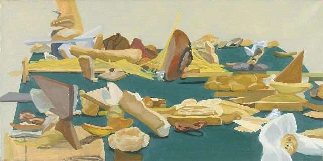 Rachel Youens
Event, 2005
oil on linen, 20 x 40 in.