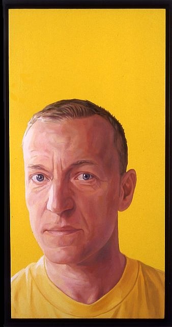 Brenda Zlamany
Portrait No. 92 (David Humphrey), 2006
oil on panel, 24 x 12 in.