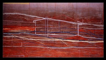 Marcus Andre -&nbsp;Red Landscape Light