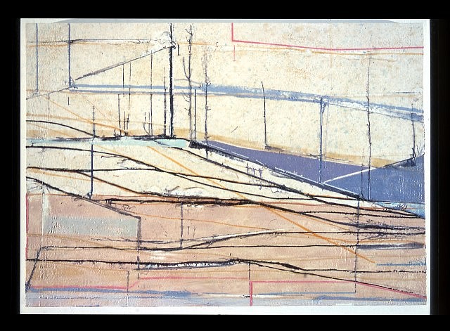 Marcus Andre
Non Title, 2004
encaustic on canvas, 33 1/2 x 57 1/8 in.