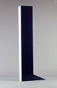 Deborah Whitman, A Door Partly Open - An Object that Contains Infinity for a Moment
1990, wood, blue lacquer