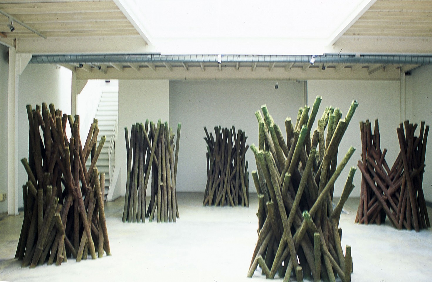 François Daireaux
Formite, 2002
polyester resin, florale foam, 5 pieces: 73.6 x 43.3 x 31.5 inches each
