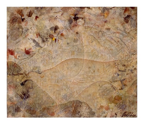 Alfredo Falfan
Untitled, 2006
oil on cloth, 21.7 x 24.5 cm
