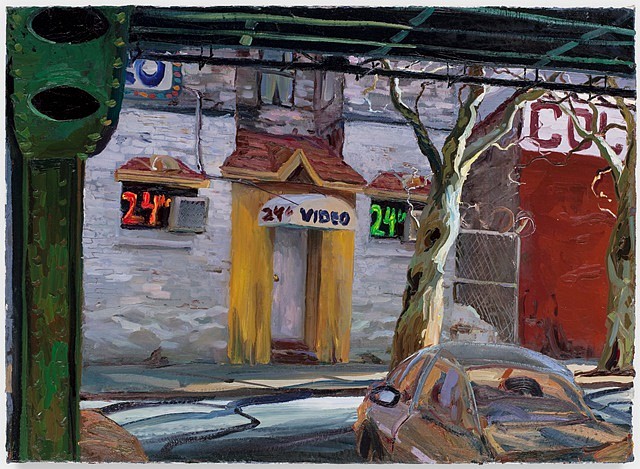 Neil Berger
Video Store, 2010
oil on canvas, 28 x 34 in.
