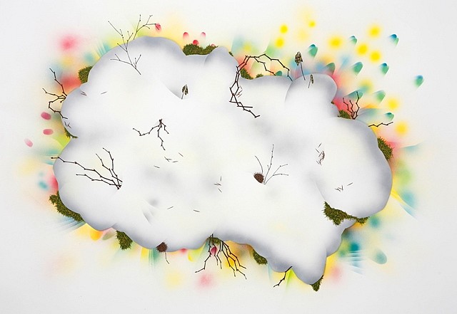 Amy Chan
Snowdrop, 2010
gouache and acrylic on paper, 48 x 72 in.