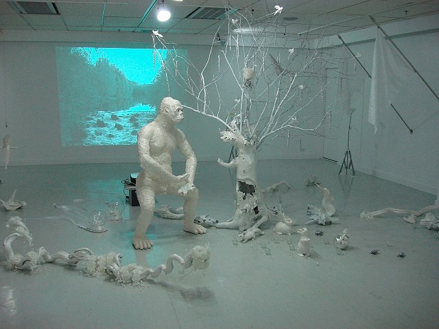 Sarawut Chutiwongpeti
The Installation series of "Untitled 2007" (Primitive Cool), 2007
mixed media, Variable Dimensions