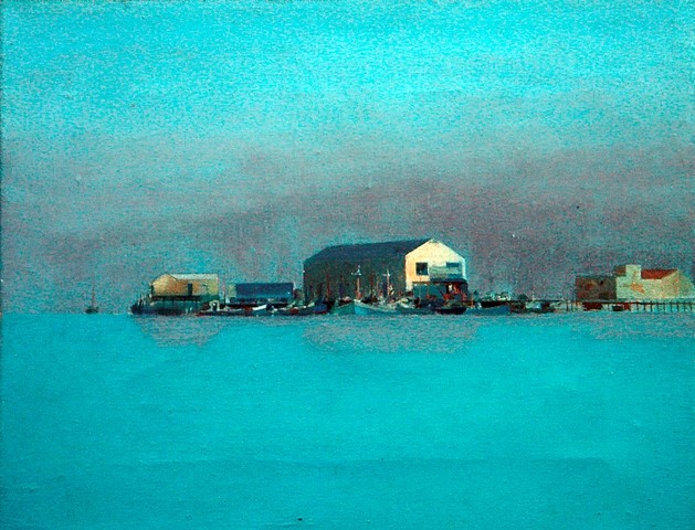 Arthur Cohen
Town Wharf, 2003
oil, 9 x 11 in.