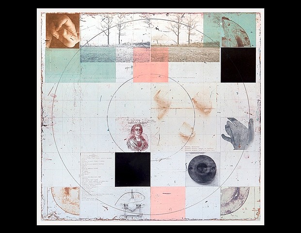 John W. Ford
Fragment 20, 2008
intaglio monoprint using copper, brass and photo-intaglio plates on rives paper, 24 x 25 in.
