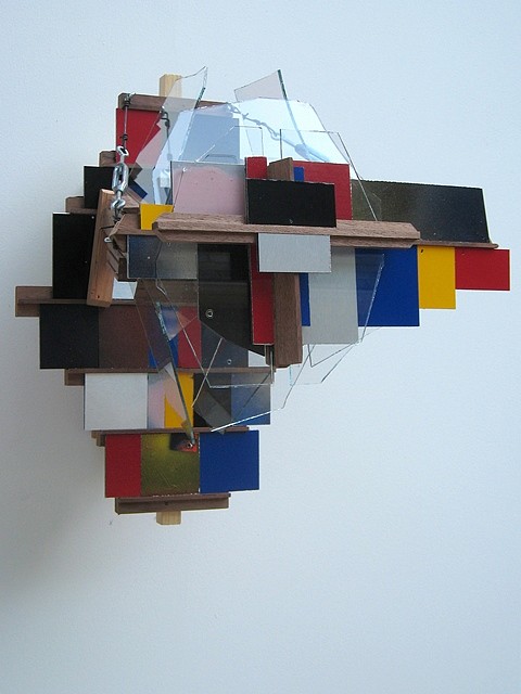 David Hendren
Trophy Object, 2008
wood, glass, dibond, wire, paint, 15 x 12 x 13 1/2 in.