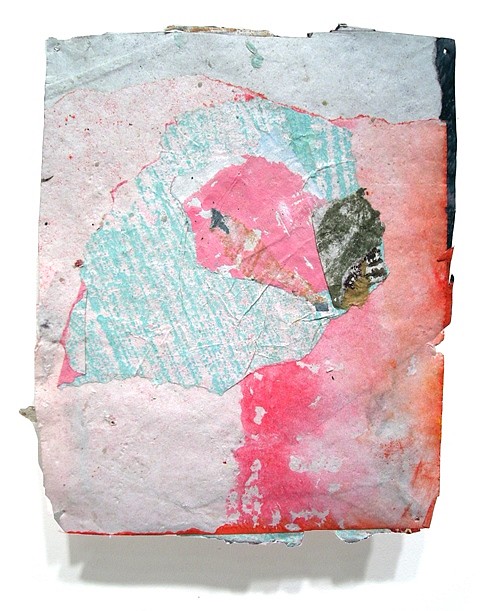 Mario Naves
Postcard From Florida #166, 2008
acrylic and pasted paper, 5 x 7 in.