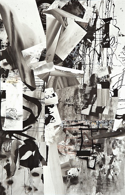 Chuck Holtzman
Untitled (#798), 2009
ink, charcoal and colored pencil on paper, 68 1/8 x 44 1/2 in.