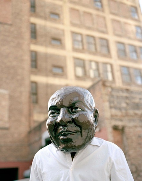 Didier Civil
The Poet Joliecoeur, 2004
paper mache, 20 x 9 x 4 in.