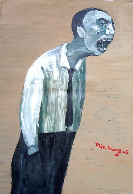 Tran Trong Vu
The Man Who Cried, 2008
oil on canvas, 61 x 37 in.