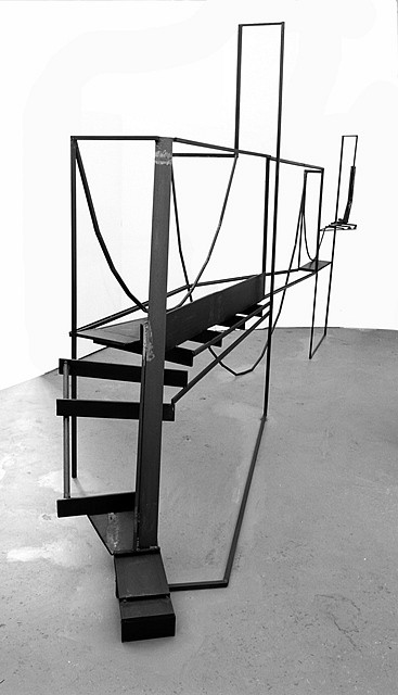 Jilaine Jones
Time in the Study, 2010
steel, 185 x 37 x 97 in.