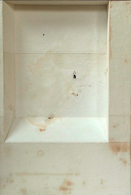 Jorge Usan
Chapell II, 2010
pencil, acrylic, ink, treated matt on aluminum, 90 x 112 cm