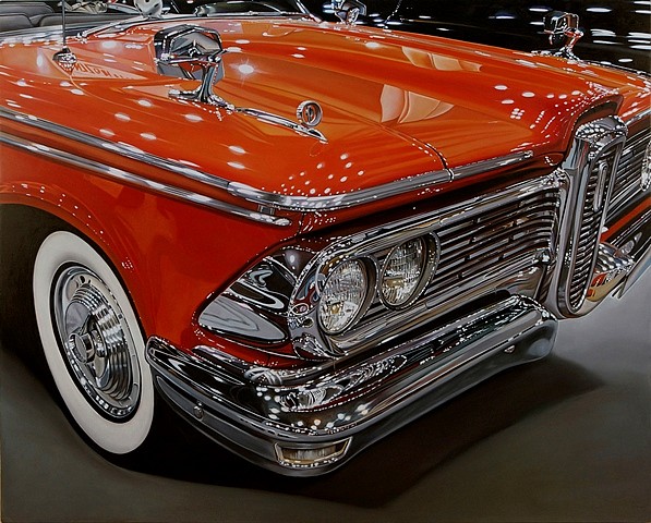 Cheryl Kelley
59 Edsel, 2011
oil on aluminum panel, 48 x 60 in.