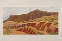 Kay WalkingStick, New Mexico Arroyos
2011, oil on wood panel