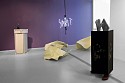 Lars Morell, Balls. Bubbles. Blisters (Installation View)
2010, acrylic, wood, iron, paper, glass, canvas, metal, nails, oilpaint, lambdaprint, acrylic glass, polyurethane paint, neon, cables