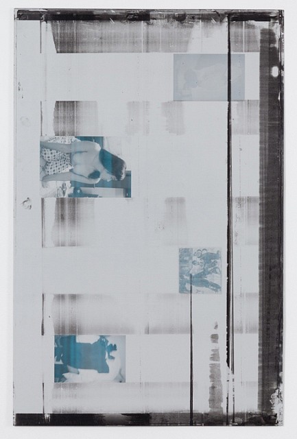 Ryan Foerster
Hockey printing plate, 2011
ink and paint on aluminum, 23 x 35 in.