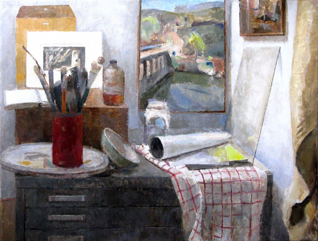 Peter Colquhoun
Corner of the Studio, 2010
oil on linen, 31 x 41 in.