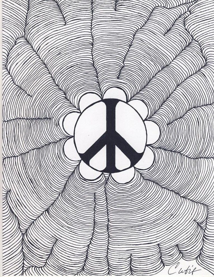Carla Cubit
Peace, 2012
8 x 11 in.
drawing