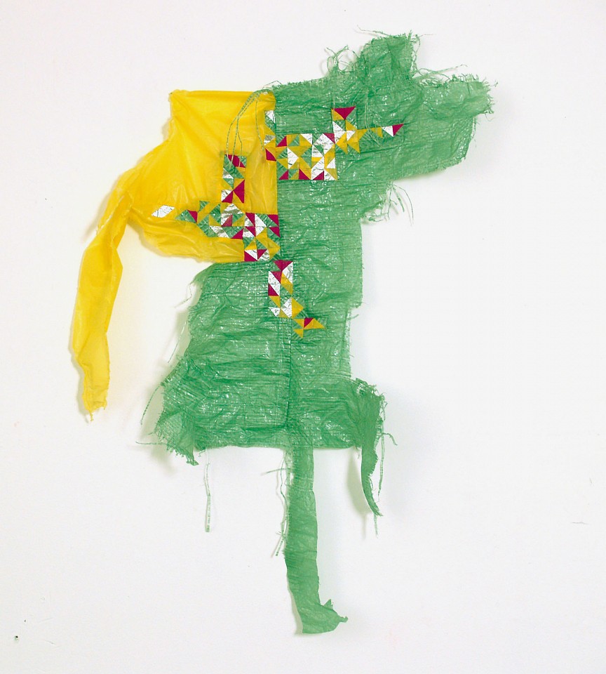Scott Andresen
Craven, 2009
found materials, thread, 25 x 36 in.