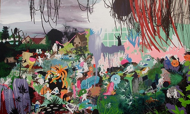 Paula Otegui
The Strange Way of Telling a Story, 2012
acrylic on canvas, 78 x 58 in.