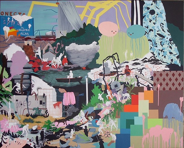 Paula Otegui
Fever of the Times, 2012
acrylic on canvas, 78 x 51 in.