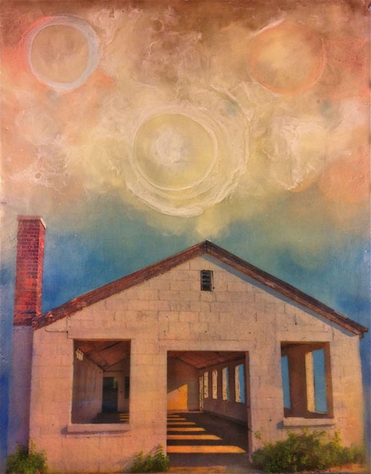 Melissa Rubin
My Temple, 2012
encaustic, mixed media on wood, 11 x 14 in.