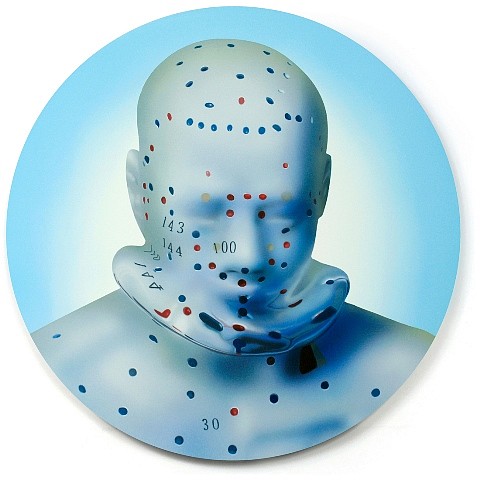 Tania Blanco
Trichrome, 2010
acrylic on wood, 65 x 65 cm