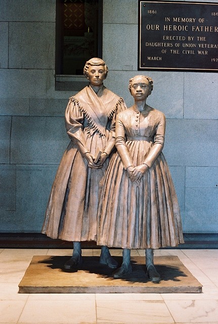 Gabriel Koren
Prudence Crandall with Student, 2009
bronze, 69 x 52 x 42 in.
Capitol Lobby, Hartford, CT