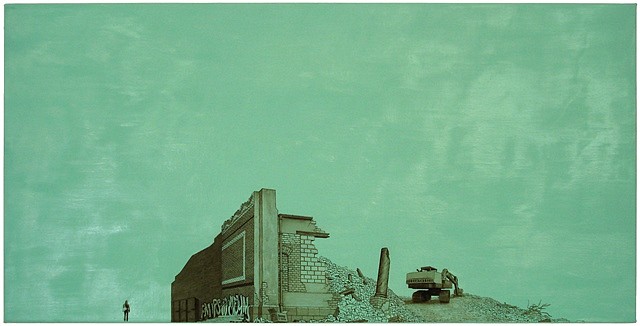 Hendrik Krawen
Trianon Ecke, 2012
oil on canvas, 23 3/5 x 47 1/5 in.