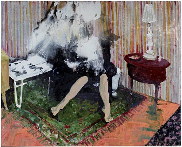 Rachel Lumsden
Armchair Thriller, 2012
oil on canvas, 170 x 210 cm