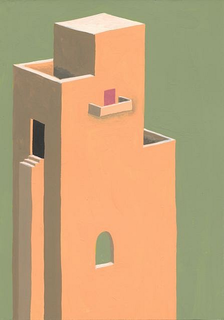 Marina Cappelletto
Building, 2013
gouache on paper, 10 x 7 in.