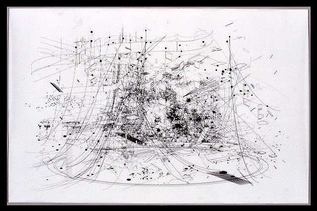 Marsha Cottrell
Landscape.1, 2005
unique electrostatic print on mylar, 12 x 18 1/2 in.