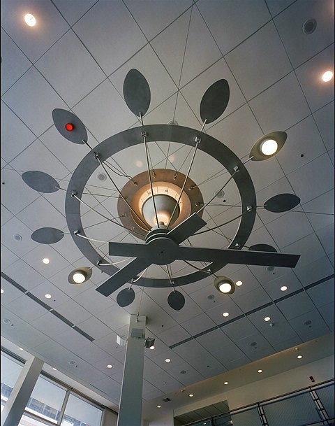 RM Fischer
University of Conecticut Student Union Clock, Storrs, CT, 2003/2006
mixed media, 16 feet diameter