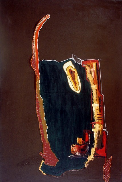 Stephen Garan&#039;anga
Arising, 2012
oil on canvas, 145.5 x 98 cm