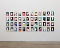 Grit Hachmeister, 48 Portraits, installation view
2012, oil and ink on paper