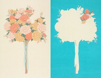 Seongmin Ahn -&nbsp;Portrait of Peony (blue pair)