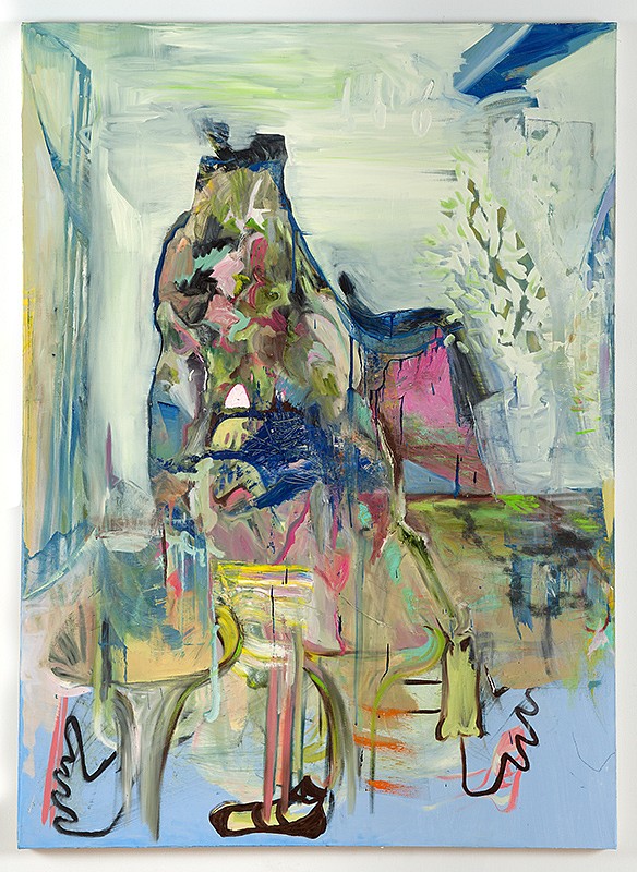 Natasha Doyon
Living Room, 2013
oil and acrylic on canvas, 72 x 54 in.